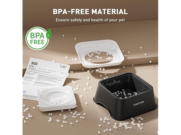 PAWGETHER No Spill Water Bowl for Dog