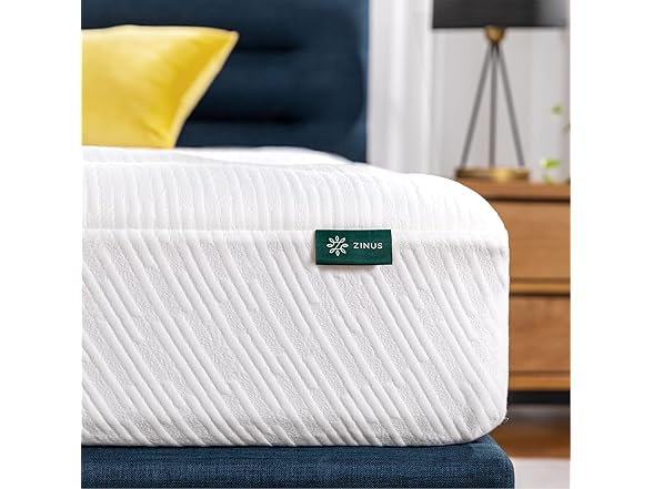 ZINUS 10" Cloud Memory Foam Mattress, King