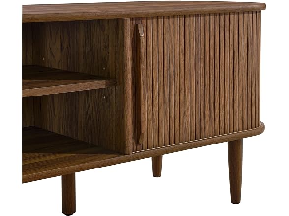 Modway Contour 63" TV Stand, Walnut