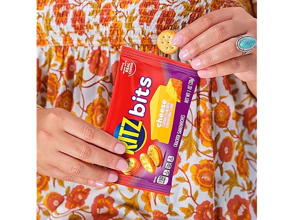 (1) Ritz Bits Lunch Snacks 40-pack