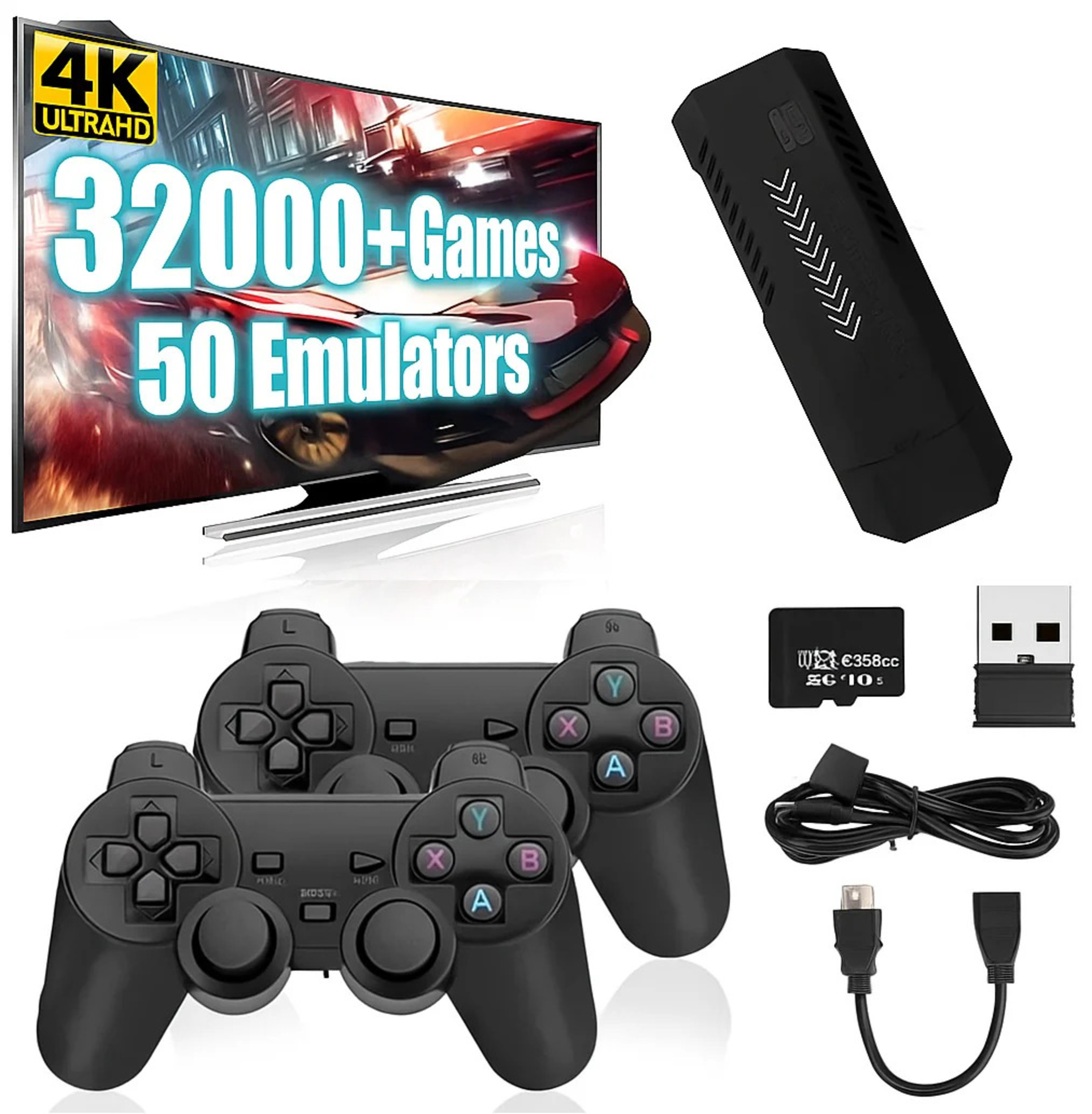 Retro 4K HDMI Game Stick + 2 Controllers - Gallery 19