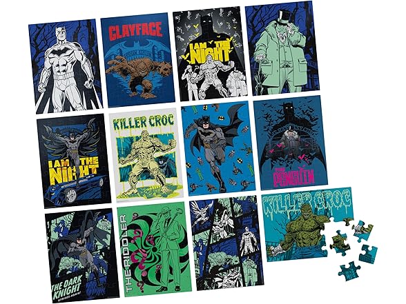 Spin Master Games, DC Comics, Batman Puzzles 12-Pack