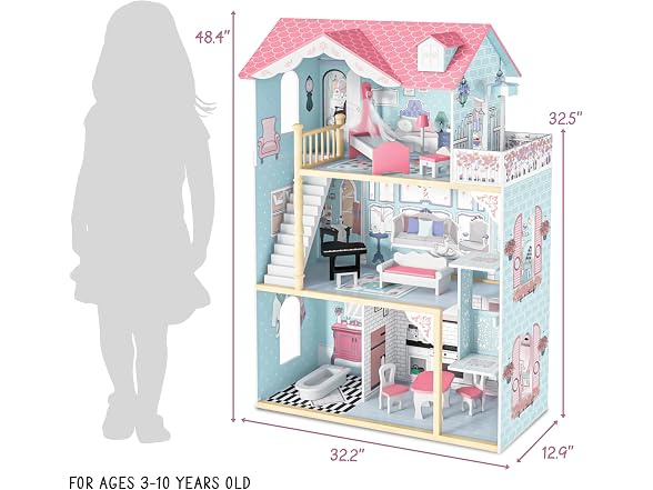 Doll House Large Pink