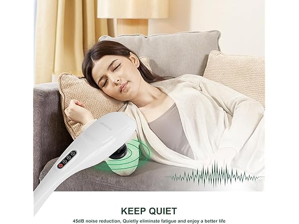 MEGAWISE Cordless Back Massager