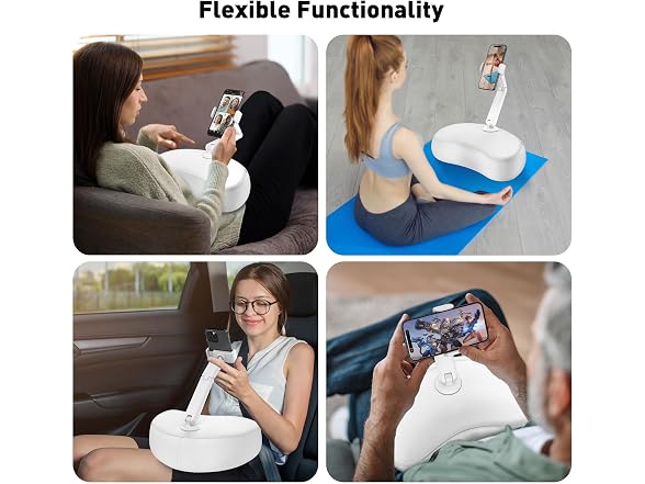 DeskLogics Pillow Phone Holder for Bed