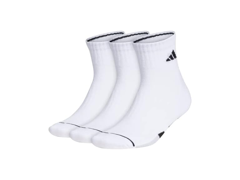 Adidas 3 Pair Cushioned Crew Socks  - Gallery 10