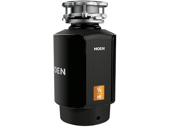 Moen GX100C Chef Series 1 HP Continuous Feed Garbage Disposal