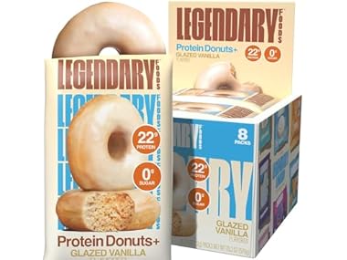 $19.99, Was $29.99, 33% Off! 8PK Legendary Foods Protein Donuts dealfomo