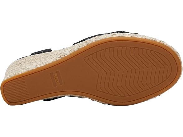 TOMS Women's Marisela Espadrille Wedge Sandal, 9 (Open Box)