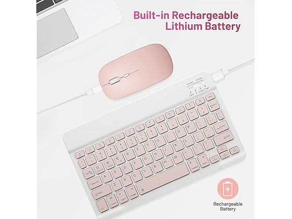Rechargeable Wireless Keyboard Mouse