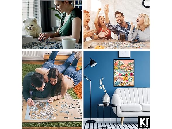 PLAYVIEW KI Puzzles 500-Piece Jigsaw Puzzle