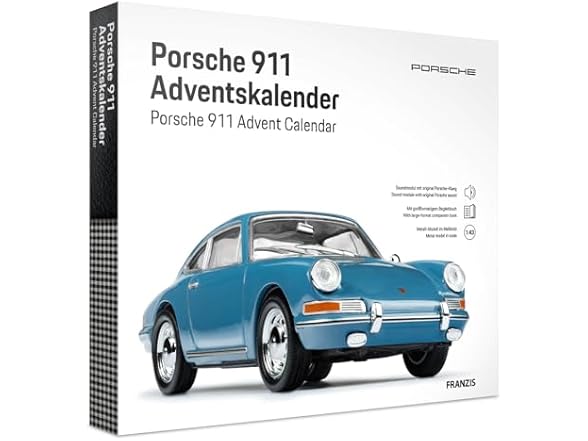 FRANZIS Porsche 911 67664 Advent Calendar