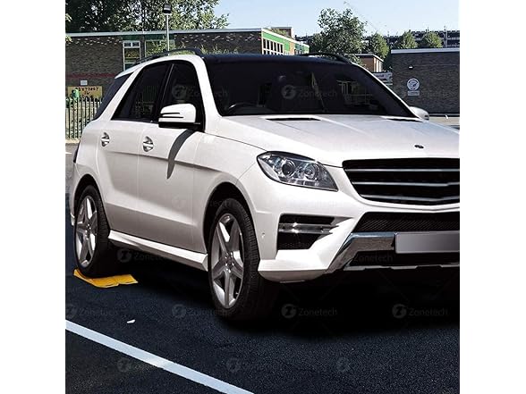 ZONETECH Tire Saver Ramps - Premium Quality Anti- Slip Desig (Open Box)