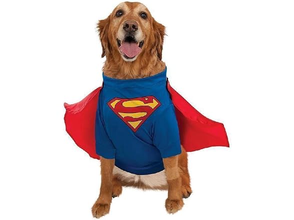 DC Comics Superheroes: Superman Pet Costume
