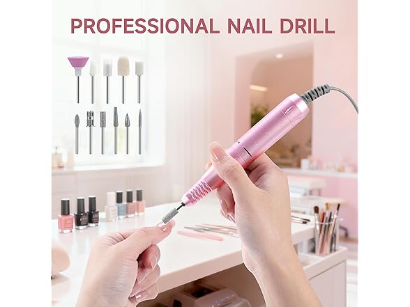 HQMPHQ Professional Nail Drill Electric File