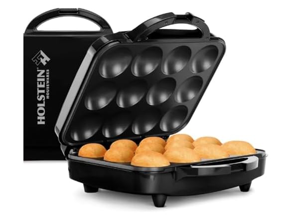 Holstein Housewares Non-Stick 12-Count Electric Cupcake Maker