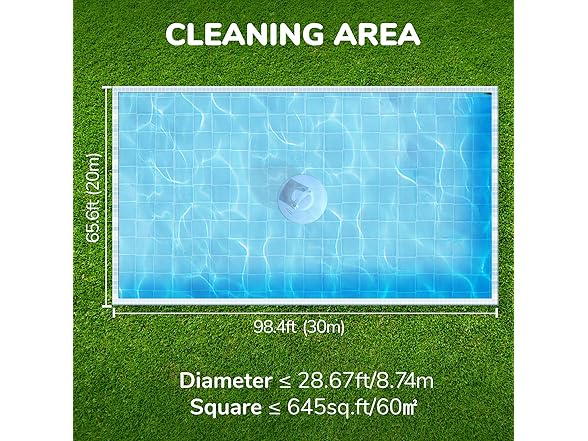 Zyerch Dual-Drive Robotic Pool Cleaner