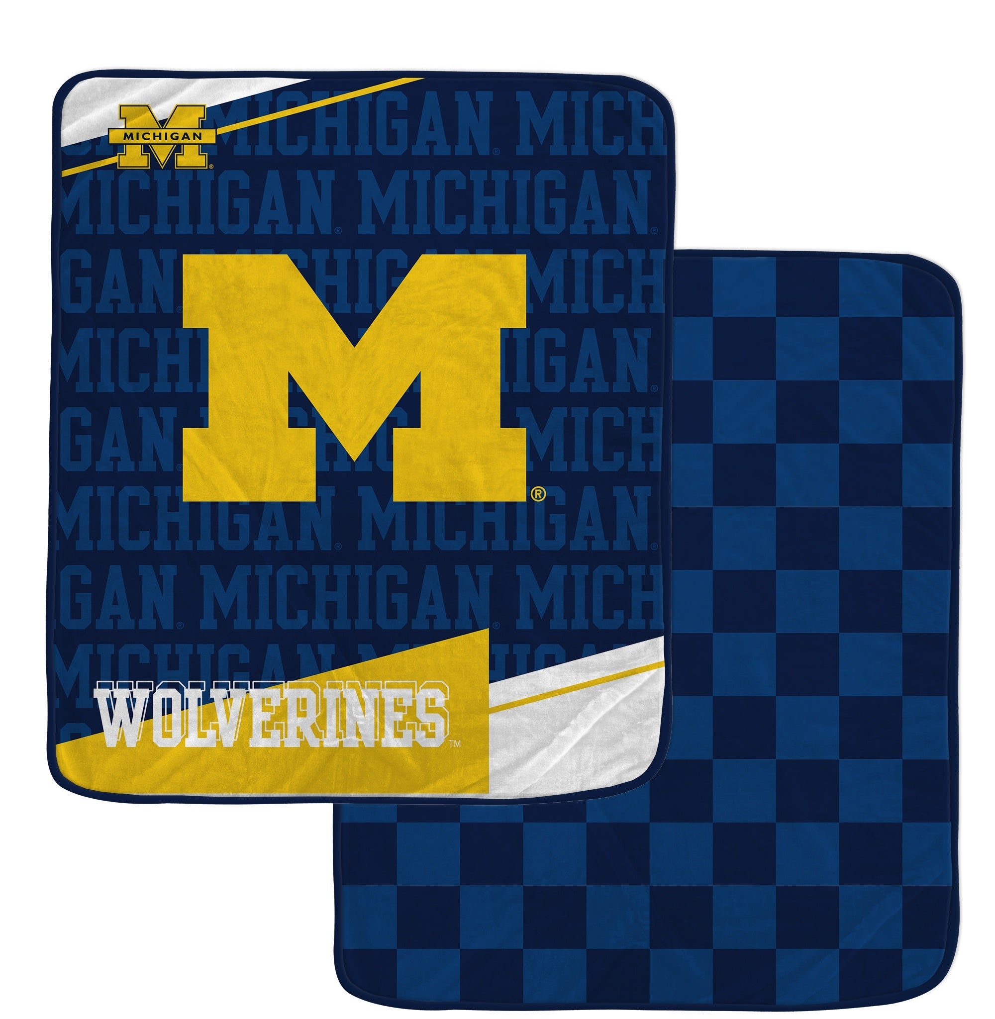 NCAA Checkers Logo Blanket (60 x 70) - Gallery 21