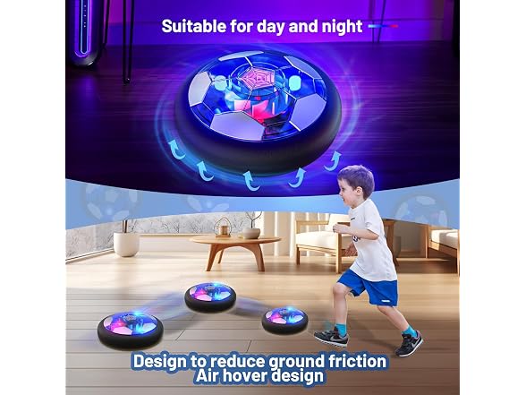 BLUEYE Rechargeable Hover Soccer Ball
