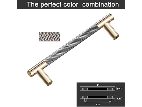 Guoharda Knurled Cabinet Handles