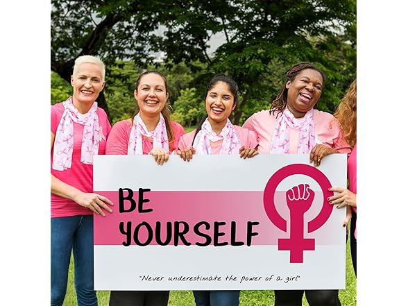 10 Pcs Breast Cancer Awareness Scarf