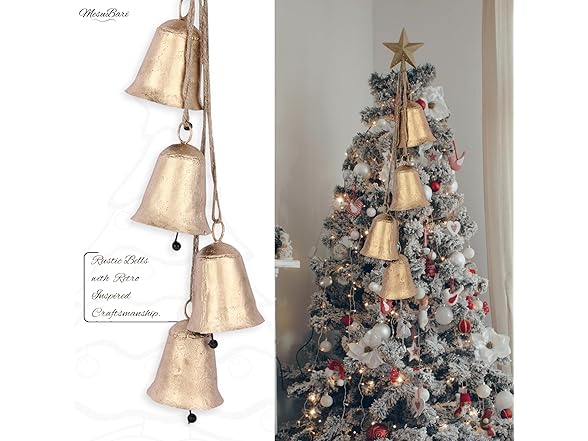 Mesubari Handmade Decorative Cow Bells