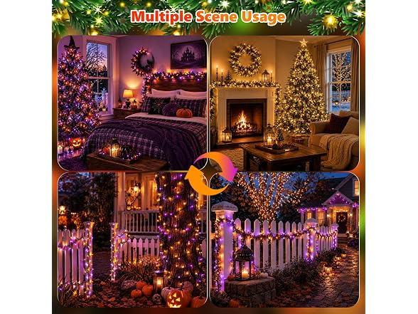 Forlivese 1000LED Halloween Lights Outdoor