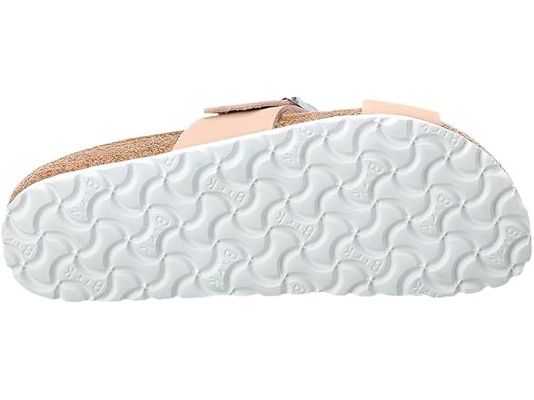 Birkenstock Womens Siena Hex Light Rose Nubuck (38 EU)