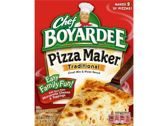 Chef Boyardee Cheese Pizza Maker, 31.85