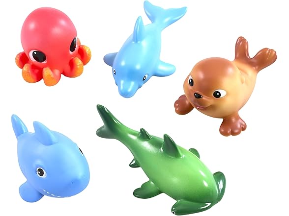 Wow in The World Soft Baby Ocean Animals Bucket