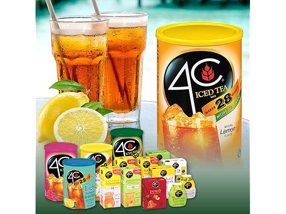 24CT 4C Half & Half Iced Tea Lemonade Mix- Sugar Free