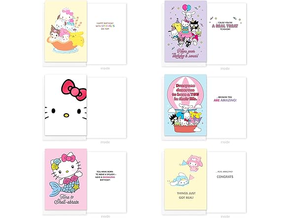 American Greetings Hello Kitty Card Bundle