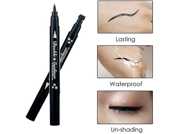 Pinkiou 2 in 1 Double-headed Liquid Eyeliner