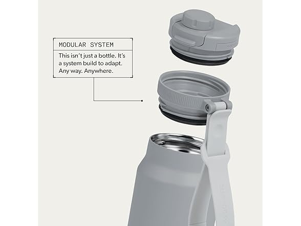 Dometic 34oz Insulated Chug Bottle - Silt