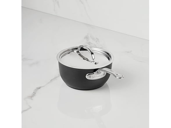 Hestan TITUM Fusion 2 Quart Nonstick Saucepan with Lid