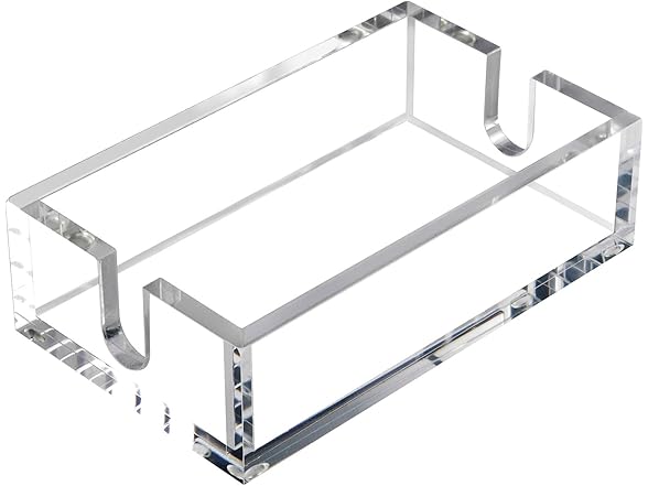 Acrylic Guest Towel Napkin Holder