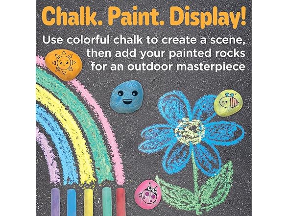 Creativity for Kids Chalk n' Rock Bucket Kit
