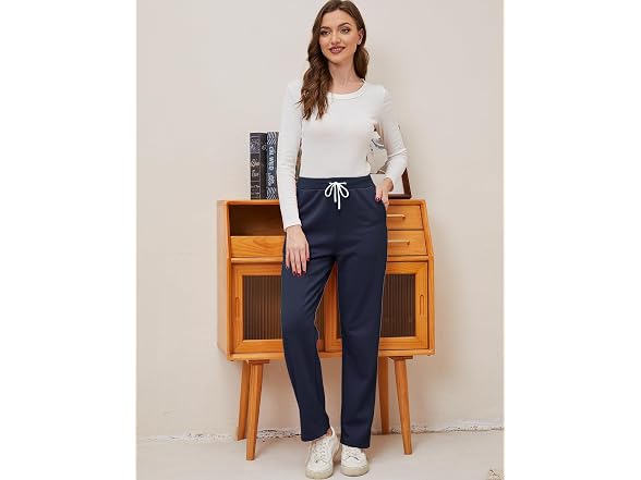 Gihuo Women (M) Sweatpants Fleece Sweatpants Pants