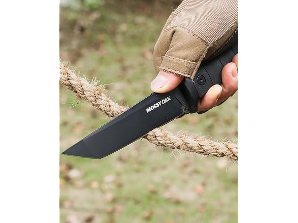 MOSSY OAK 10" Fixed Blade Knife w/Sheath