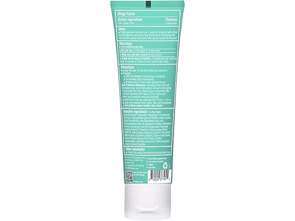 Thinksport Kids SPF 30 Clear Zinc Sunscreen