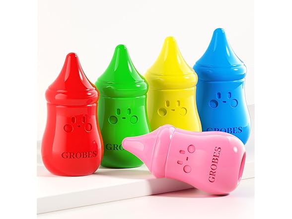 16 Colors Jumbo Baby bottle Crayons