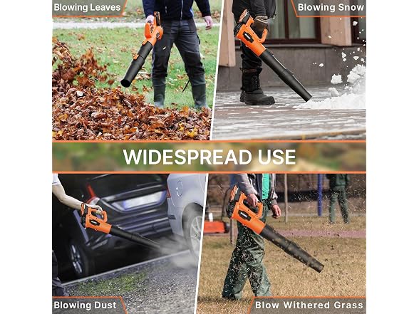 LEAPUL Leaf Blower Cordless 21V