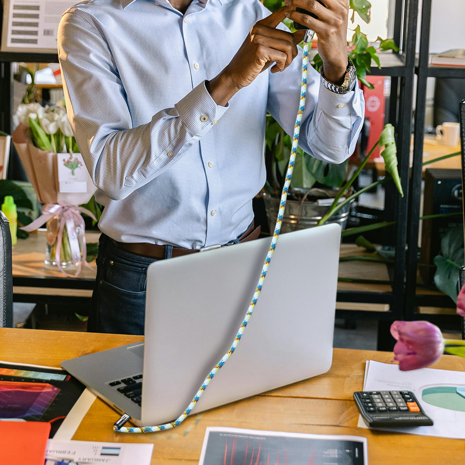 3P Experts Lanyard Data Cable Type C - Gallery 10