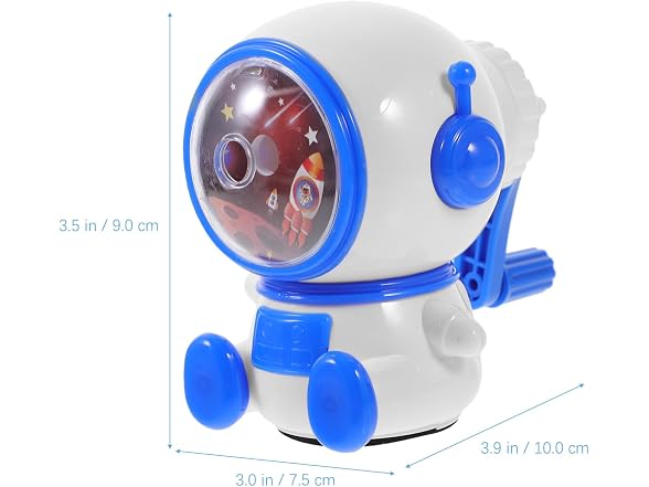 Hand Crank Pencil Sharpener Cartoon