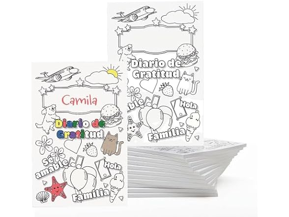S&S Worldwide Gratitude Journal Class Pack, 6 inch x 9 inch, 100 Pages