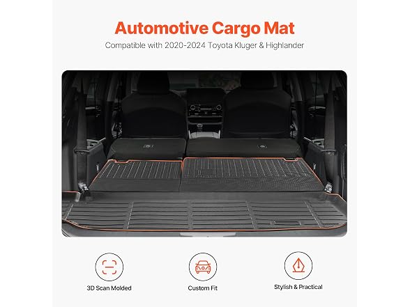 Cargo Mats Compatible with Toyota