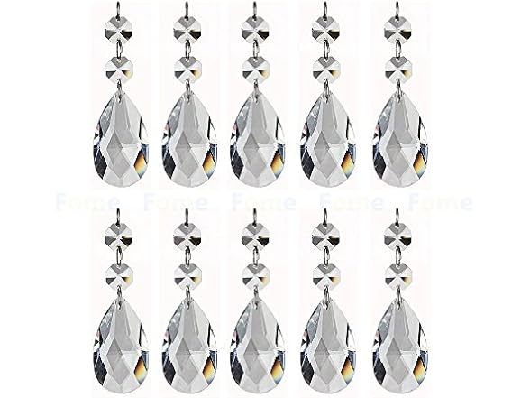 FOME Crystal Chandelier Teardrop Pieces