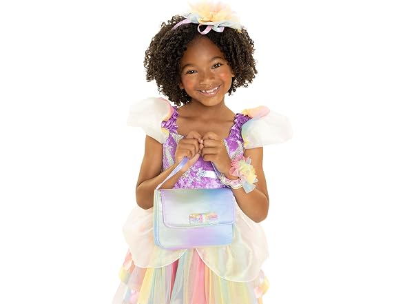 JAKKS Pacific Daydreamers Girls Premium Princess Costume Dress with Purse