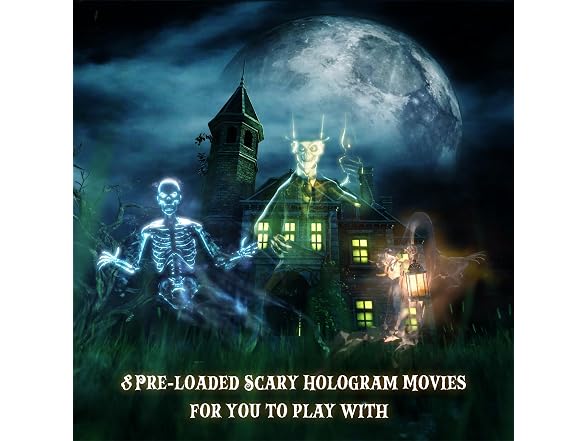 AAXA HP Halloween Projector (2026 Upgraded)