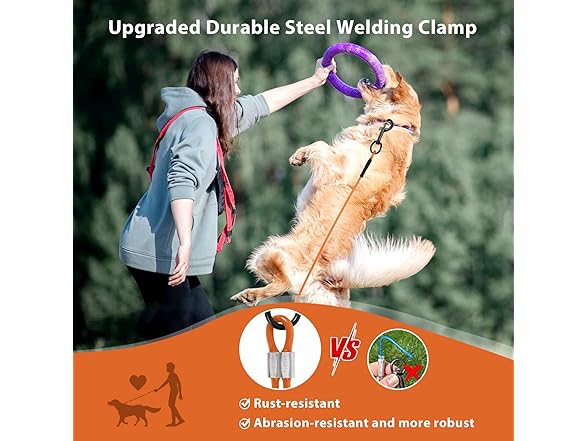Betmaypet Dog Tie Out Cable